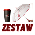 Zestaw: Parasol FitLine + Kubek FitLine Ac-Tea To Go